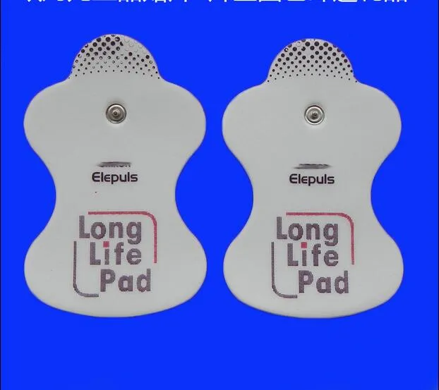 10 x Long Life Teens Eletrodo Almofadas de substituição para Omron Massager Eletroterapia Eleps PMLLPAD