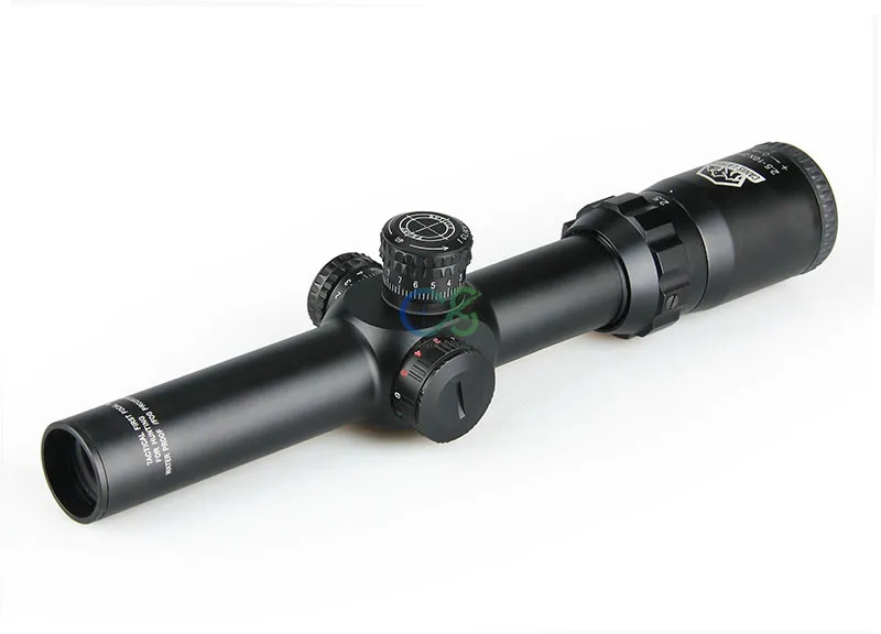 Canis Latrans Tactical Scope 2.5-10x26 Omfattning med 1x Red Dot 2 Typ Scope Mount Utomhus Sökare CL1-0345