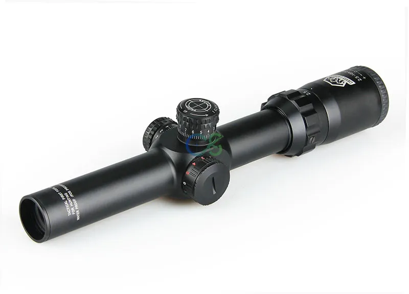 Canis Latrans Tactical Scope 2.5-10x26 1倍の赤いドット2型スコープマウント屋外ビューファインダーCL1-0345