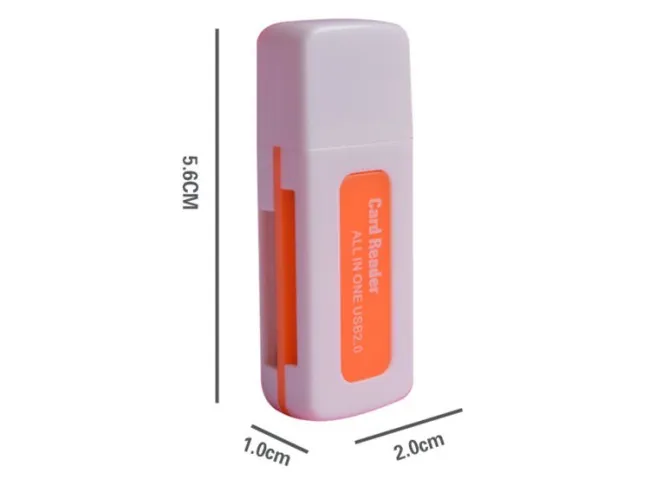 hele 4 in 1 hoge snelheid USB 20 micro SD -kaart Tflash MS M2 TF Multi Card Reader Adapter Memory Card Small Multipurpose3936511
