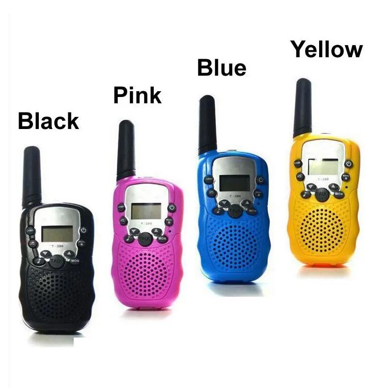 T388 Children Radio Toy Walkie Talkie Kids Radio UHF Two Way Radio T