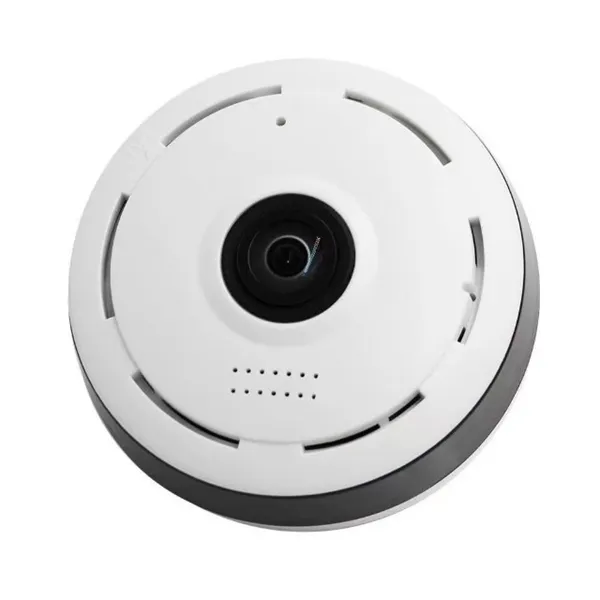 360 grader VR IP Panoramisk kamera DVR HD 960P Trådlös WiFi Hem Säkerhetskamera Super Wide Angle Support IR Night Vision