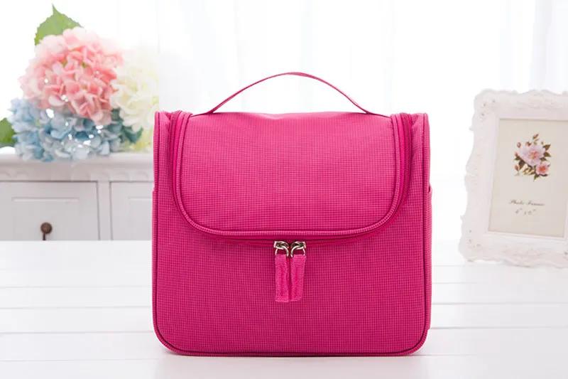 화장품 가방 나일론 방지 메이크업 주최자 케이스 여성 캐주얼 데이신 지퍼 여행 핸드백 가방