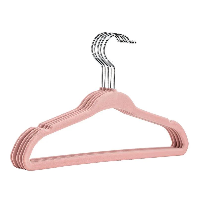 Easyfashion Heavy Duty Non Slip Velvet Clothing Hanger, 100 Pack