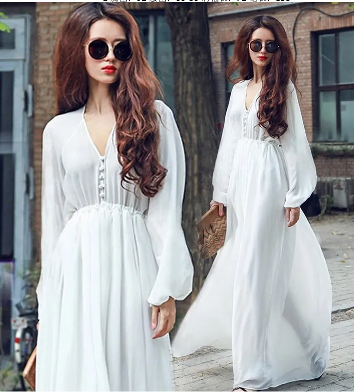 White Lace Chiffon Dress Brand Cheap Prom Dresses Long Matte Womens ...