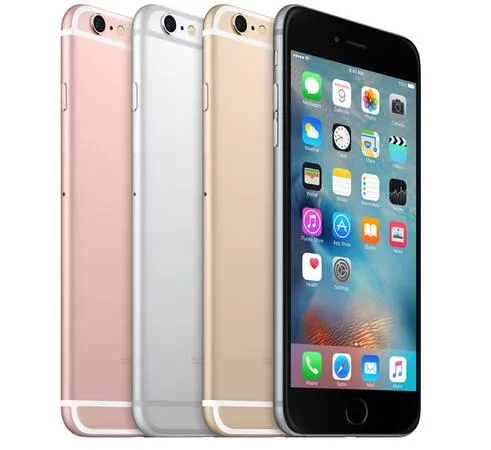 Orijinal Apple iPhone 6S Iphone 6s plus parmak izi desteği Çift Çekirdekli Ram 2GB Rom 16GB/64GB/128GB IOS 9 4.7 İnç 12MP Yenilenmiş