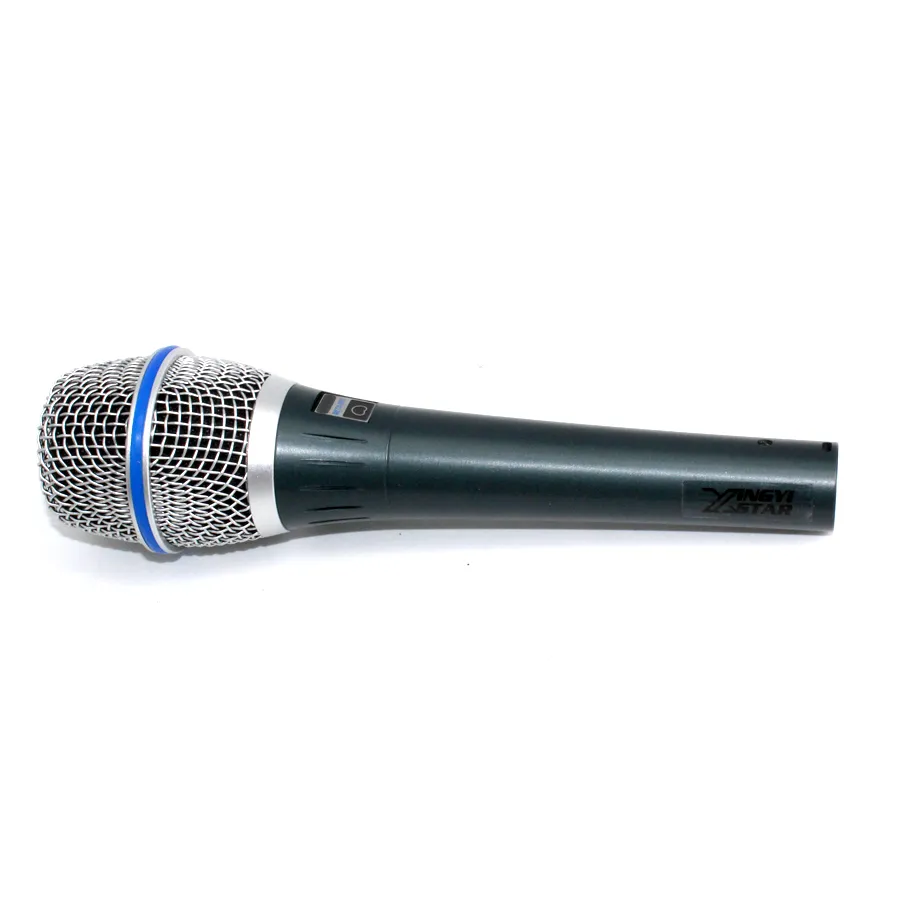 Qualitätsbeta87a Beta 87a Karaoke Mic Vocal Kabel -kardioid dynamisches Mikrofon Mikrofon für Beta87C -Mixer O SING MICROFONO MIKROFON2657758 SINGEN MIKROFONO