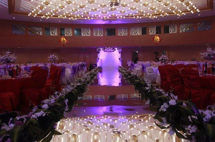 거울 카펫 장식 T - stage 쇼 또는 로맨틱 한 웨딩 파티 양면 특급 1.8 m 너비 0.2 mm 두께