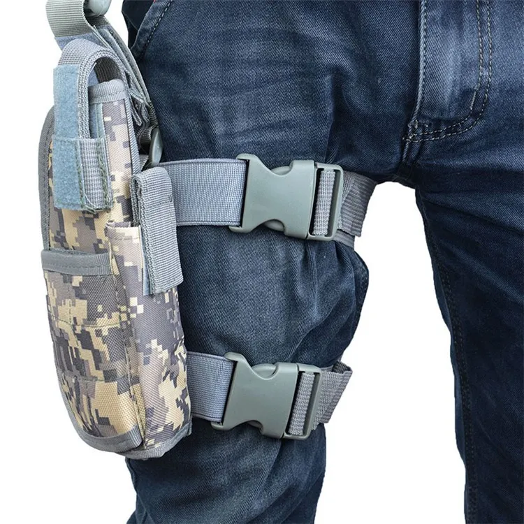 Adjustable Leg Gun Holster Airsoft Outdoor Hunting Nylon Gun Holster