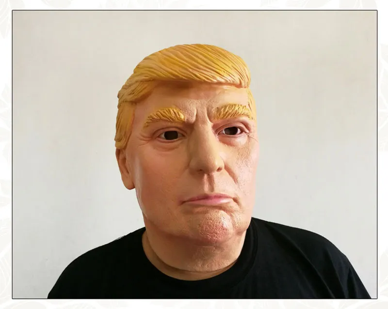 US -Präsident Kandidat Herr Trump Masken Halloween Maske Latex gegenüber Maskenmasken -Milliardär, Donald Trump Latex -Masken