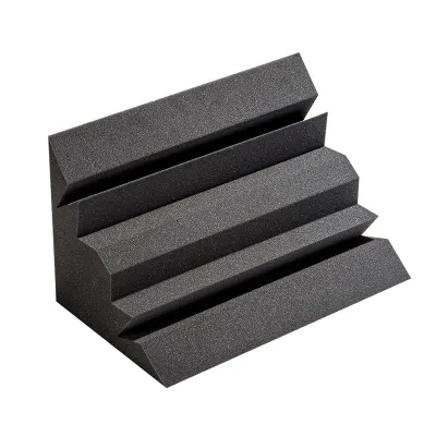 big size 4pcs 50x30x30cm Acoustic Foam Bass Trap Studio Soundproofing Corner Wall Used for Dampening and Absorbing low Frequency Sound Wav