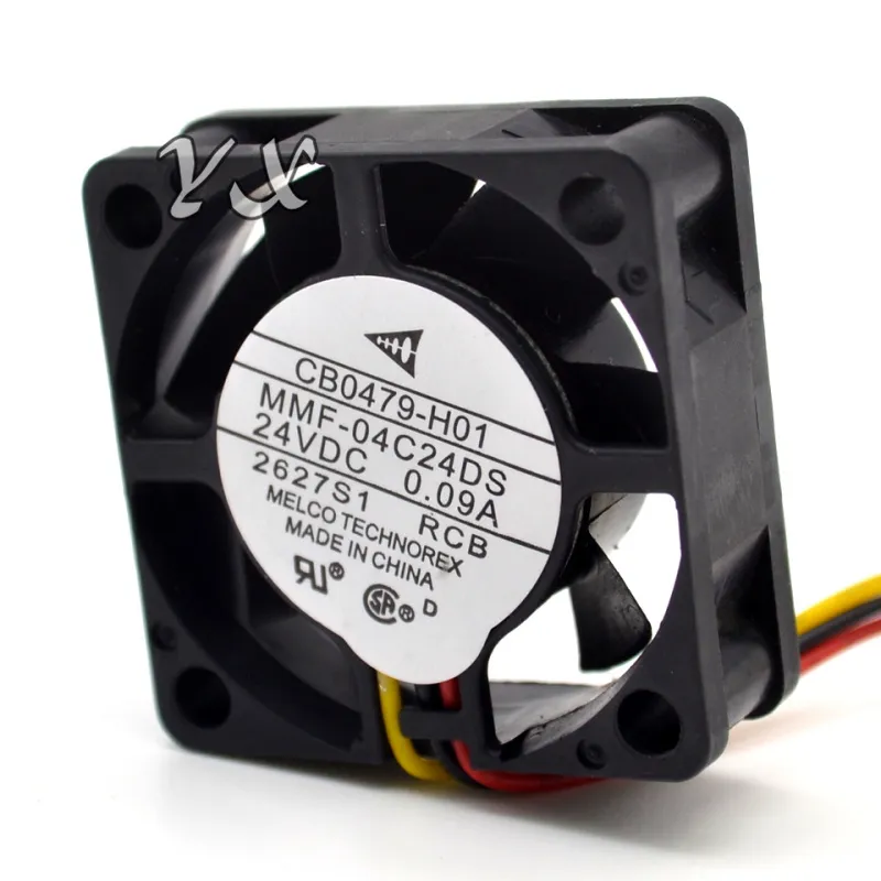 O envio gratuito de alta qualidade melco drive fan CB0479-H01 MMF-04C24DS RCB 4015 4 cm DC24V 0.09A MR-J3