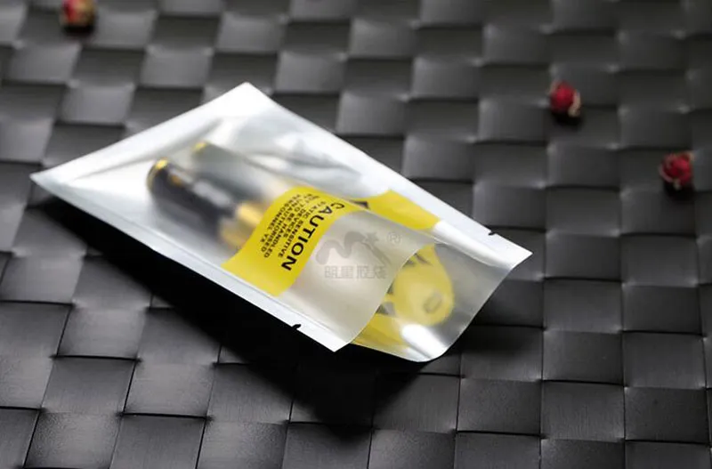 Open Top ESD 10 * 15 cm Saco De Embalagem De Plástico Antiestático Anti-Estático para o telefone flex cabo da bateria Pacote de Plástico Bolsa de Etiqueta amarela