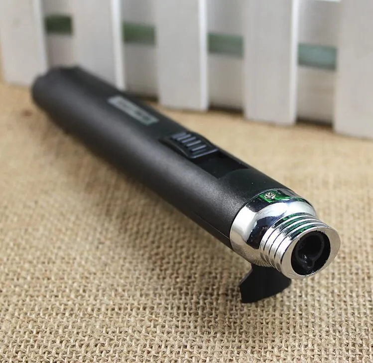 portable Metal plastic Jet Pencil Butane Gas Lighter 902 Pen Cigarette Smoking Torch Fuel Welding Soldering Lighters