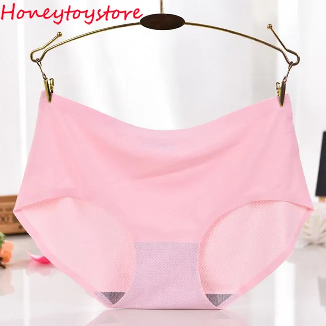 Sexy Women's Seamless breathable panties Girls Cute Low Waist Thongs Tanga Panties Briefs Intimate free size Underwear