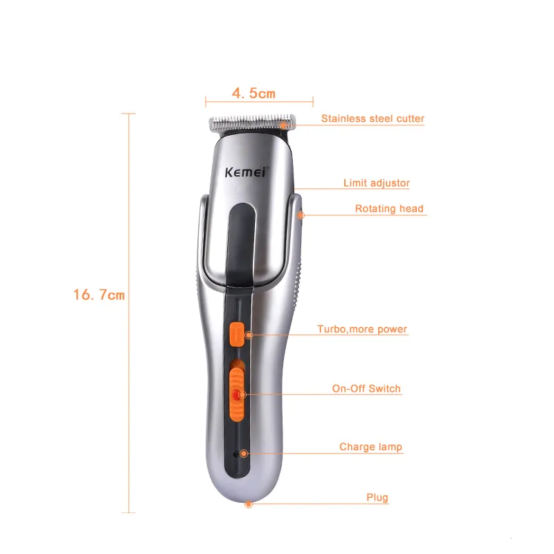 Multifunktion Electric Hair Clipper laddningsbar rakkniv Razor näsa och öronklippningsladdlös justerbar hårklippmaskin8521133