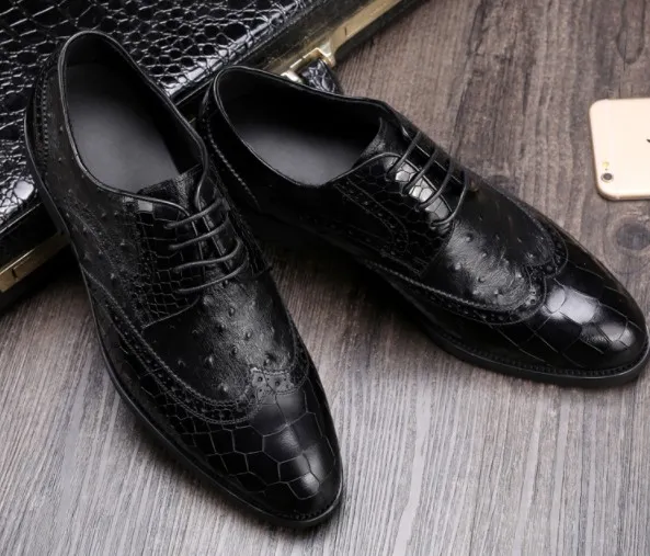 Crocodile and on sale ostrich shoes