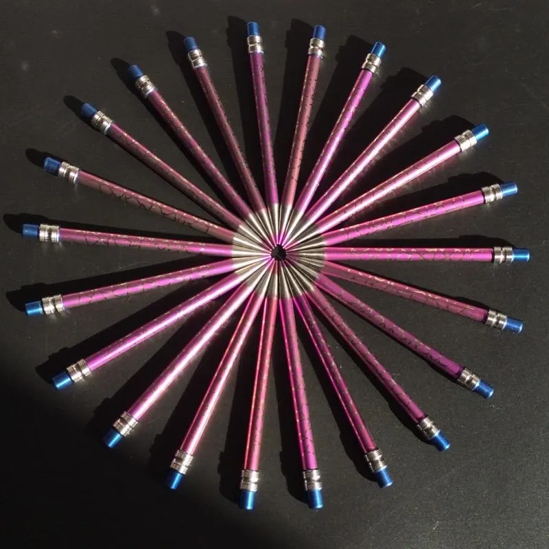 Outil de Dabber de crayon coloré par anode titanique d'anode titanique de longueur de 110mm pour la pipe à eau de bong en verre de tabac