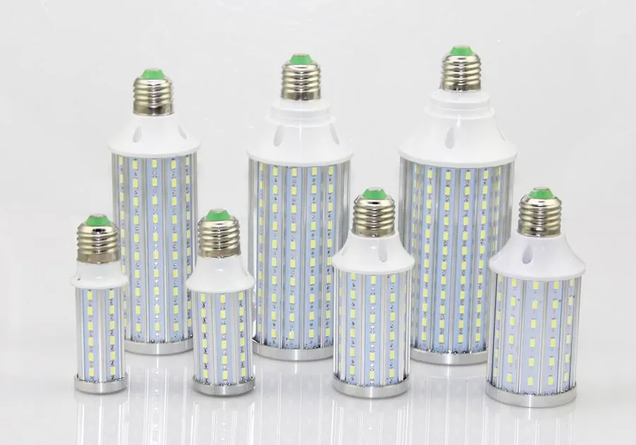 Epacket NOUVELLE Arrivée Led Corn light E27 E14 B22 SMD5730 85-265V 10W 15W 20W 25W 30W 40W 60W 80W Ampoule LED Lampes D'éclairage