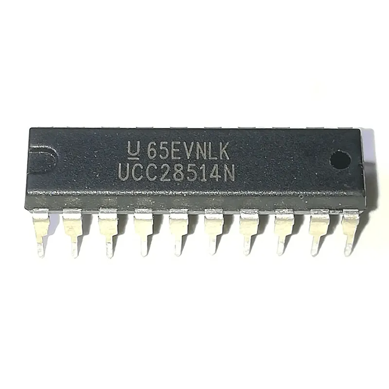 UCC28514N. UCC28514NE4 3.5A Power Factor Controller med Postregulator, 240 kHz Växla freq-Max, Dual In-Line 20 Pin Dip Plast Package