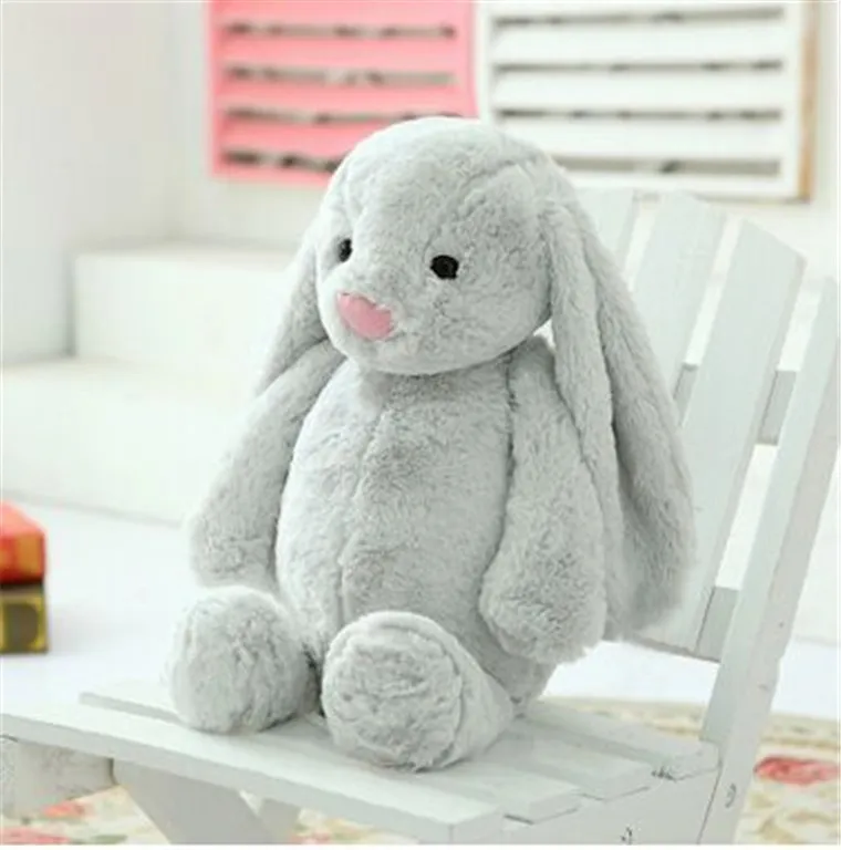 Lovely Stuffed Bunny Rabbit Baby Girls Toys Easter Decorations 30CM 40CM 50cm Animals Soft Stuffed Dolls Toy Christmas Holiday Gif4047011