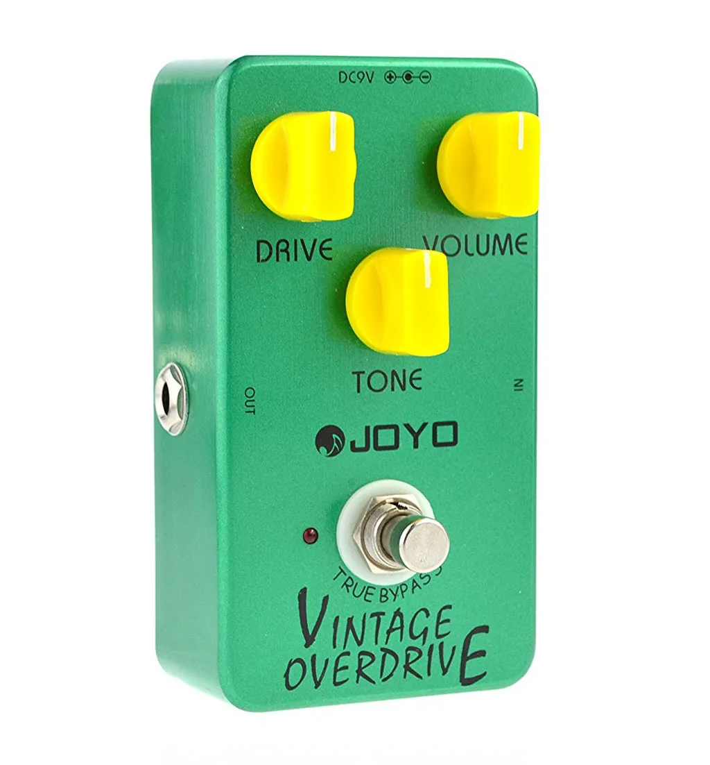 Joyo JF01 Vintage Overdrive Electric Guitar Effect Pedal with True Bypass3573318