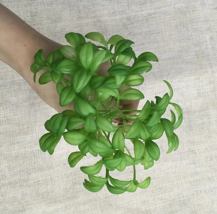 Artificial Bean Sprouts Grass For Plant Wall Background Wedding Party Home Office Bar Decorative