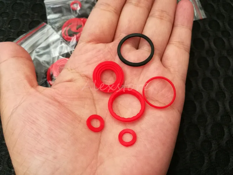 Toptank mini guarnizione in silicone o ring set di ricambio in silicone o-ring set di oring kangertech kanger top tank mini serbatoio atomizzatore rba glass