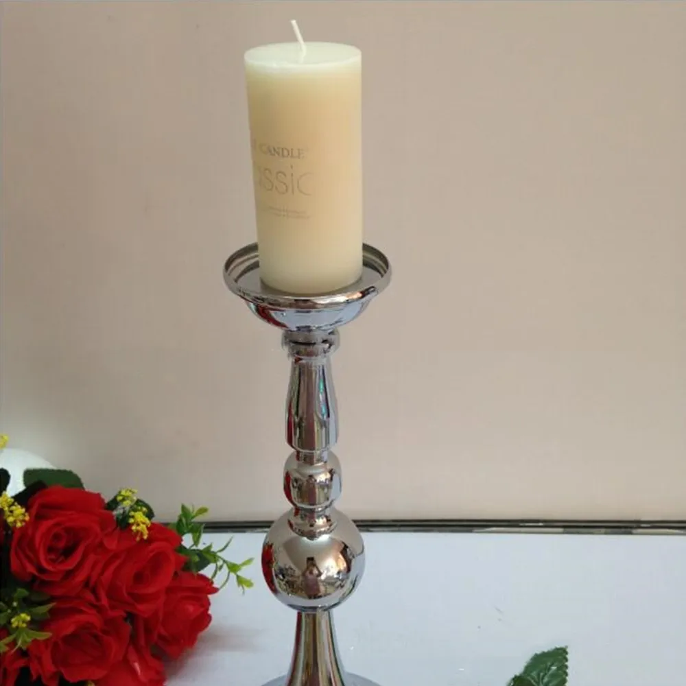 Nuovo arrivo Portacandele a forma di corno Candeliere da tavolo matrimoni Centrotavola feste Decorazione la casa 1 lotto = 10 pezzi
