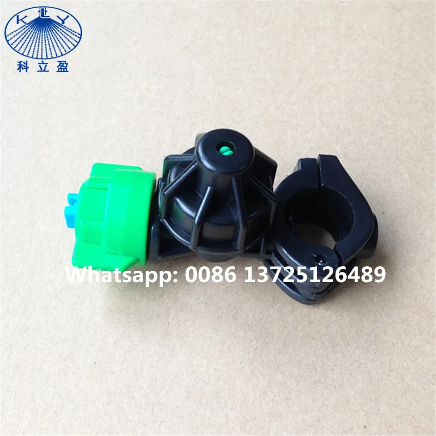 30 pcs per lot, to clamp on 20mm pipe, Plastic water mist agicultural spray nozzle