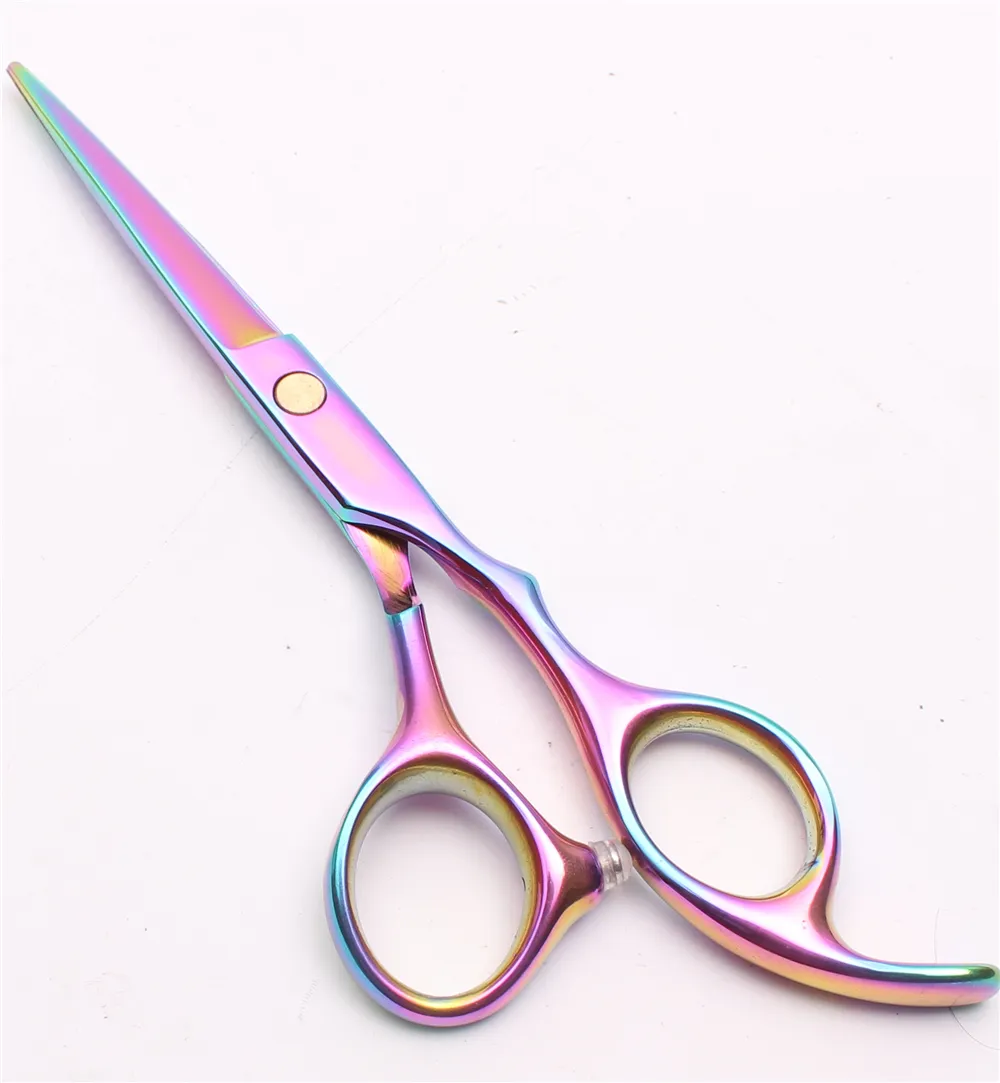 C1005 55039039 Anpassad logotyp Multicolor Frisörsax Factory Cutting Scissors Thinning Shears Professional2366413