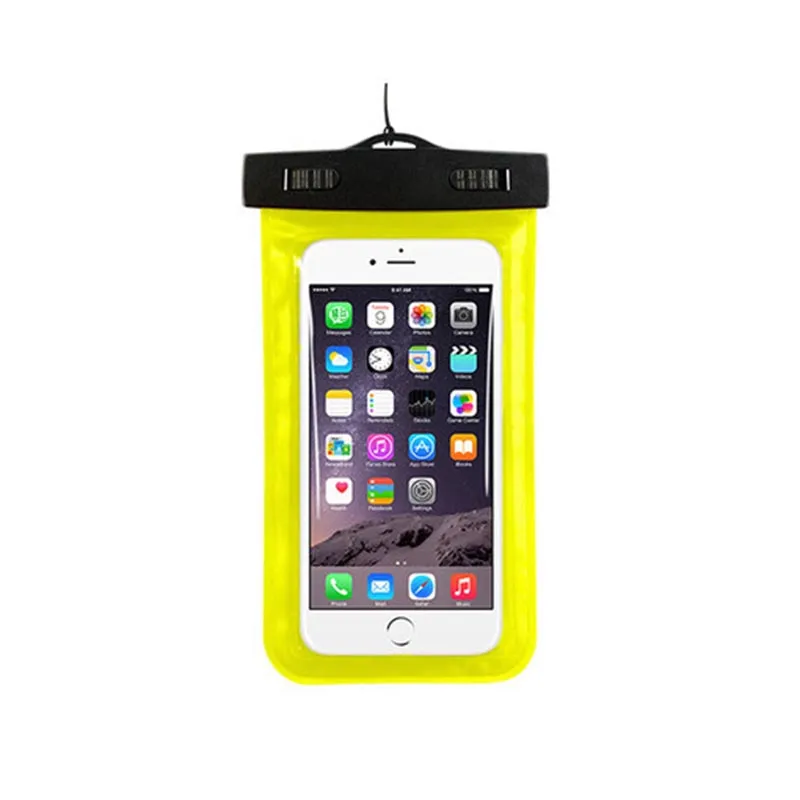 Универсальный водонепроницаемый чехол прозрачный пылезащитный сухой сотовый телефон сумка с шеи ремень для iPhone 7 6S Plus Samsung Galaxy S7