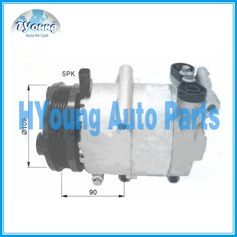 VS16 5pk 110mm Auto Air Compressor Clutch For Ford C Max Focus Volvo