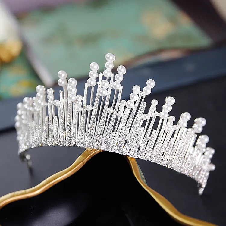 L'orecchino della collana da sposa del fiore d'argento di bellezza si adatta a 3 pezzi di gioielli abiti da sposa P419016
