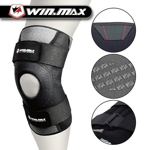 WINMAX Neoprene regolabile traspirante ginocchiera supporto manica rotula ginocchiera corsa ciclismo pallone da calcio basket Skateb6723917