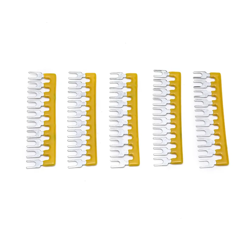 Wholesale TD1510 / TD 10A 12 Position Pre Insulated Fork Type Terminal TB Connection Strip