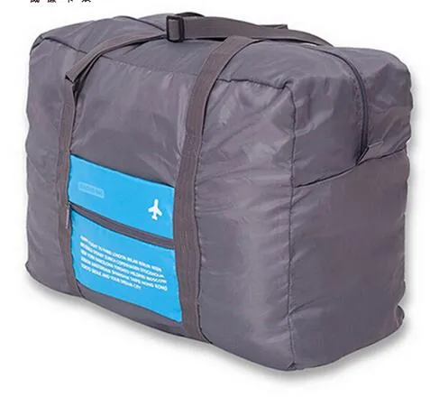 패션 방수 여행 가방 대용량 가방 여성 나일론 접는 가방 유니섹스 수하물 여행 핸드백 빠른 배송