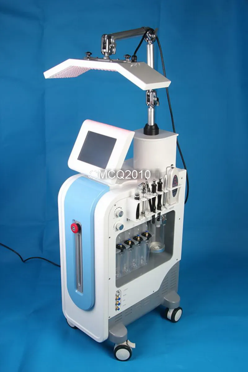 Nuovo arrivo Multifunzione Hydra PDT Bio-Light Therapy ringiovanimento della pelle rimozione delle rughe cura della pelle Hydradermabrasion spa machine