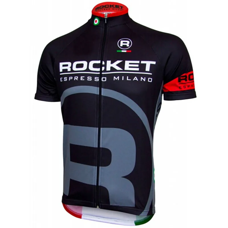 Rocket Team 2024 Cycling Jersey Set Short Sleeve Cyklingkläder MTB Korta Bib -satser Summer Bike Wearwear