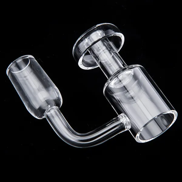 Terp Vacuum Quartz Vacuum Banger Domeless Nail Smoknig Zubehör mit poliertem Gelenk für Dab Oil Rigs Glasbongs