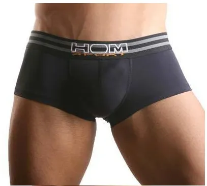 Wholeblack mens underwear boxers shorts sexy design new HOM brand penis pants designer waist on gay wear8125617