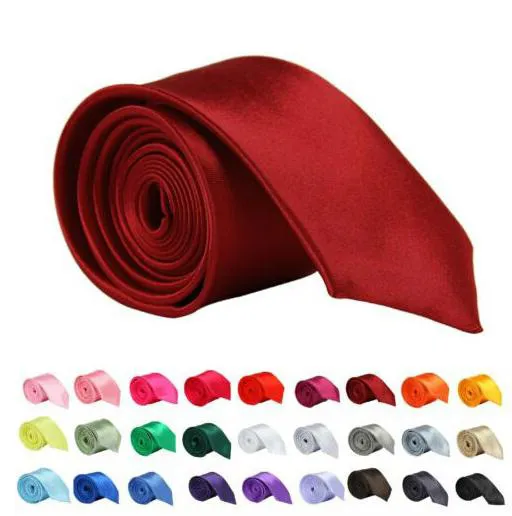 hot sale! Fashion T-Shirt Men's Wedding Party Brand Tie Tight 30 Pure 5cm Black Red Blue Corbatas DB05