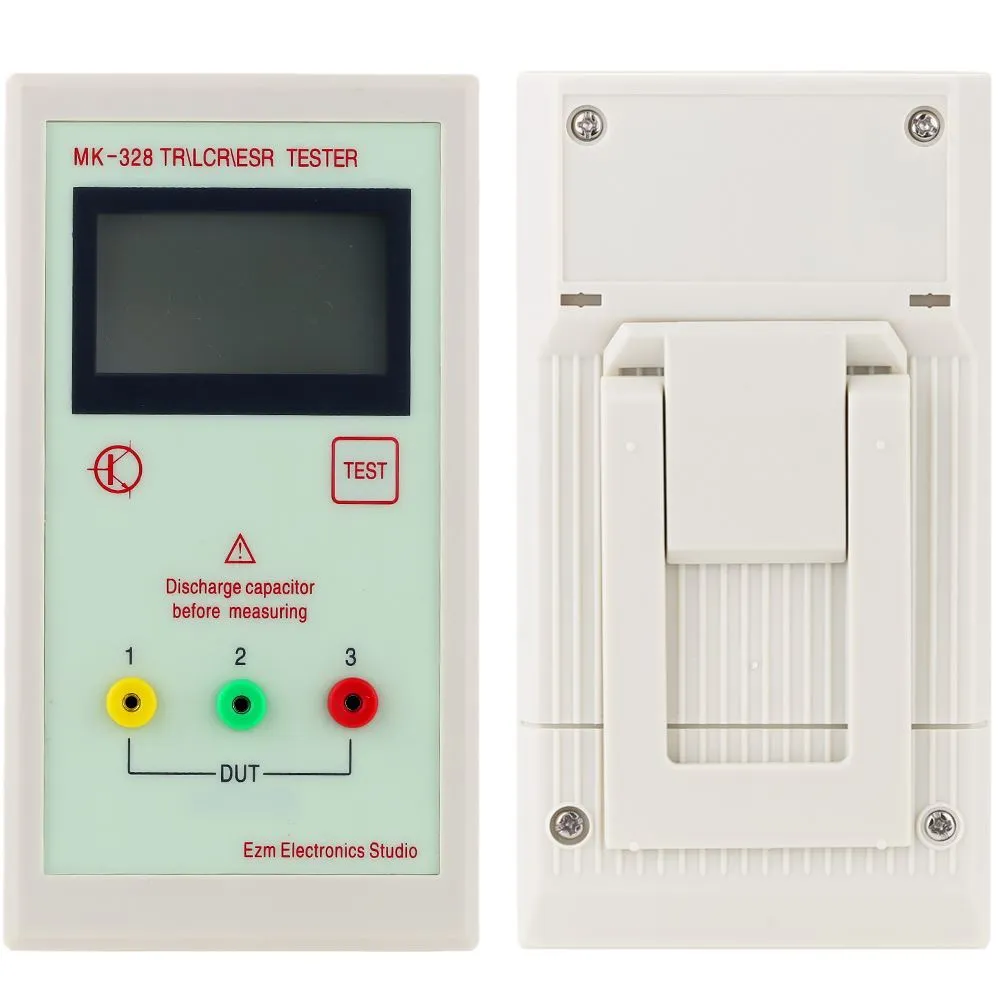 Freeshipping LCD esr метр транзистор тестер для MOS/PNP/NPN L/C / R транзисторы метр мини диод индуктивности емкость транзистор ассортимент