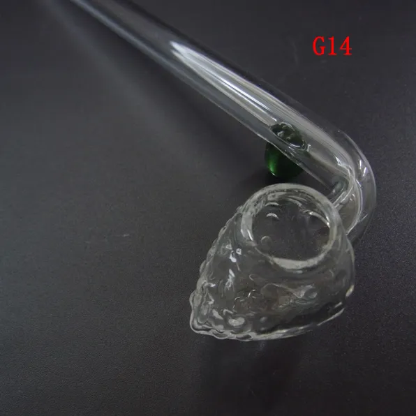 432Pcs en verre Tubes en verre fumant la pipe en verre Slingshot Crâne Pips G14
