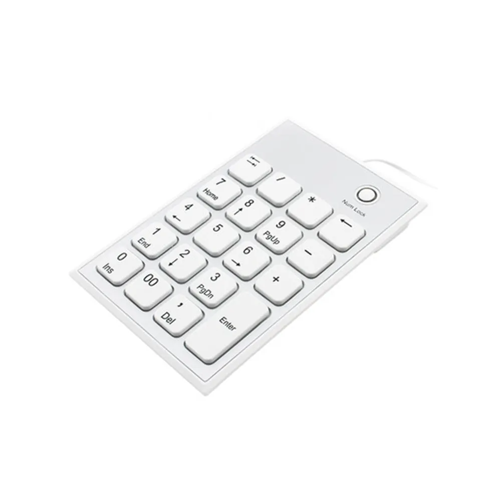 Ny Mini USB 20 -nycklar Number PAD NUMERIC KEYPAD NUMMER Tangentbord för MAC Laptop PC8344256