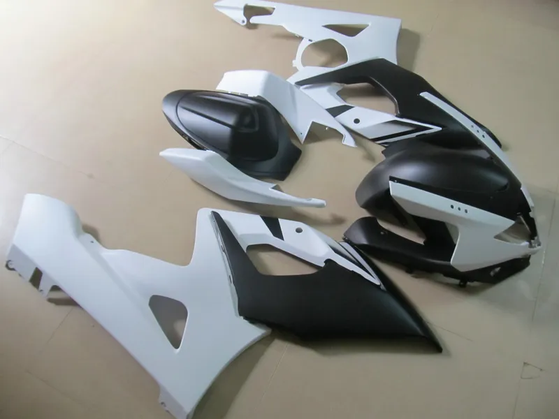 Injection mold ABS plastic fairings for Suzuki GSXR1000 2005 2006 white black fairing kit GSXR1000 05 06 OT50