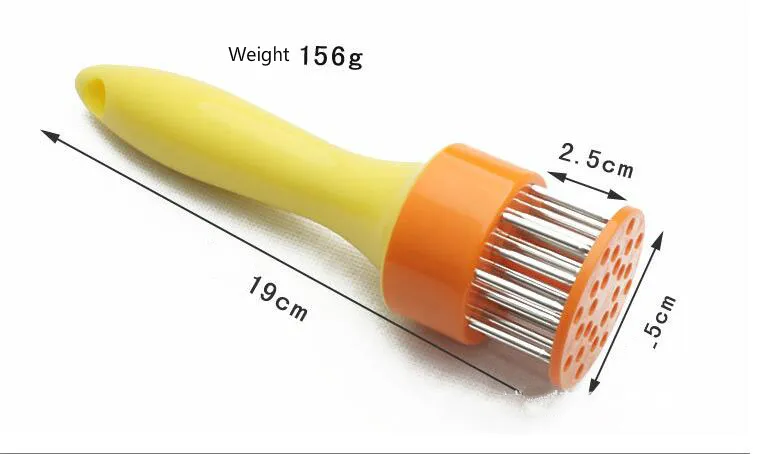 Edelstahl multifunktionale Fleischnadel Steak Schweinekotelett schnell gebratene Fleischnadel Originalität Fleisch zart Küche Geflügel Werkzeuge