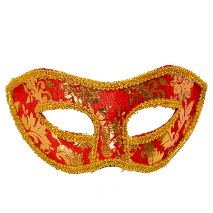 New arrival Jazz Halloween Flannel Cloth Mask with a flat head half face mask with a props PH031 as your needs