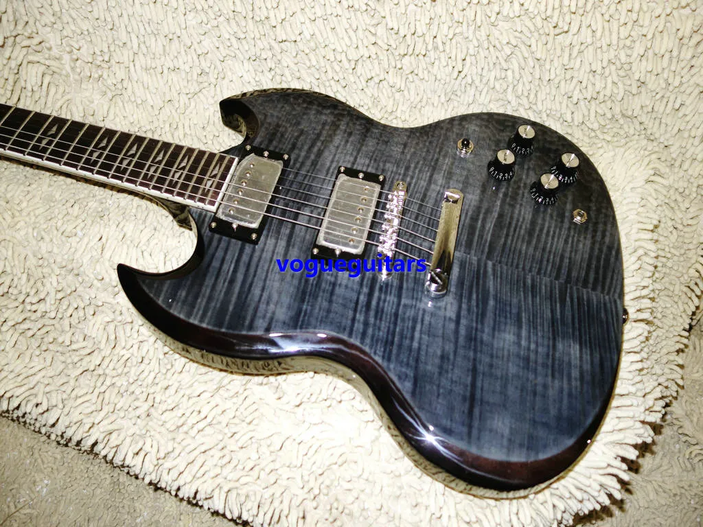 New Arrival Gray Custom Shop Electric Guitar High Quality Musical instruments HOT