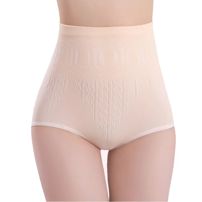 Bragas moldeadoras de cintura alta para mujer, ropa interior Sexy, pantalones adelgazantes, calzoncillos 100% de calidad con Control de barriga